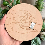 Plaque Commémorative en Bois Mes Premiers Jours™