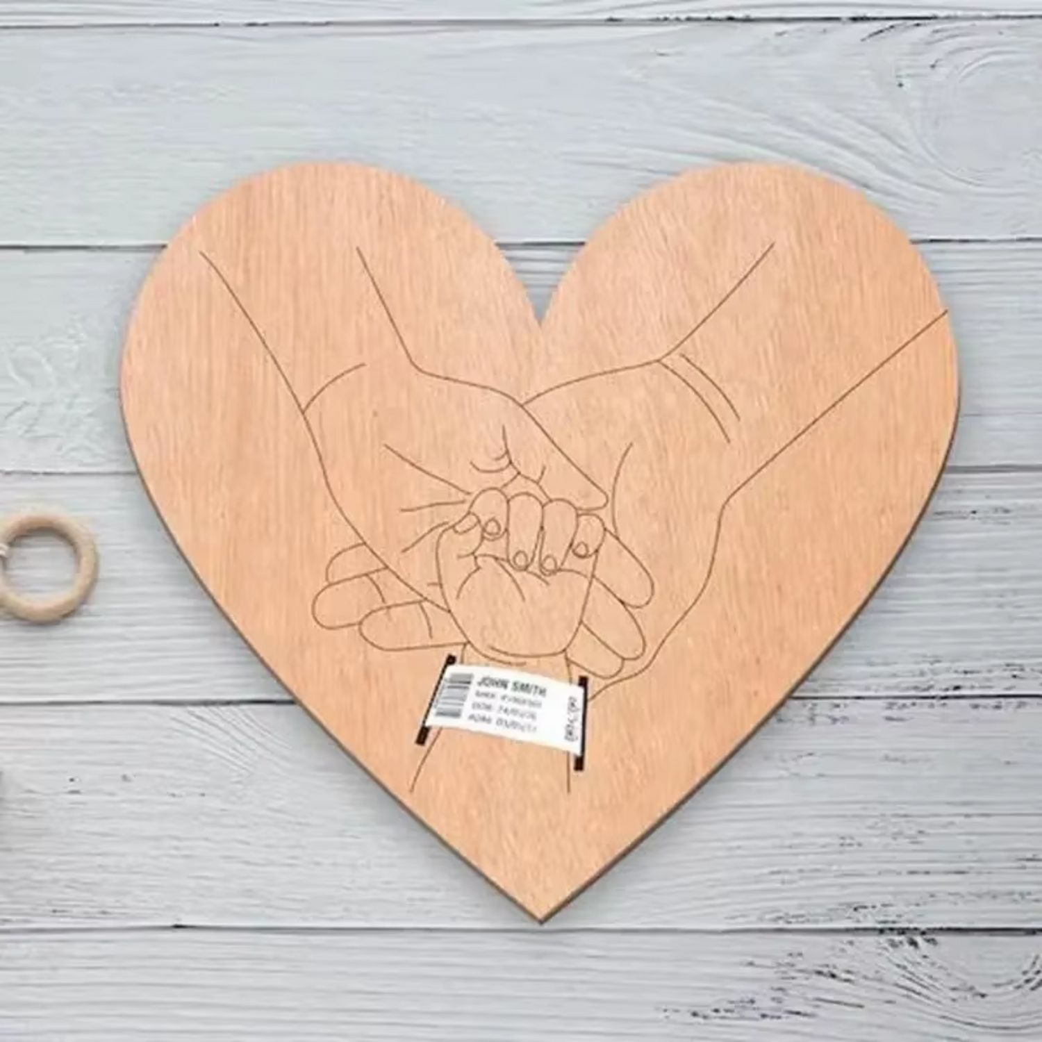 Plaque Commémorative en Bois Mes Premiers Jours™